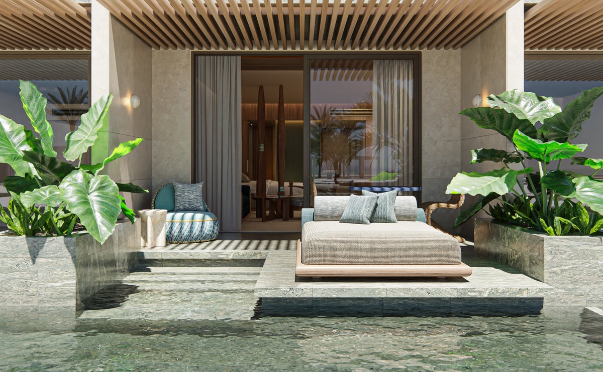Almare Beach Resort Las Terrenas Curio by Hilton King Guest Room Patio Pool