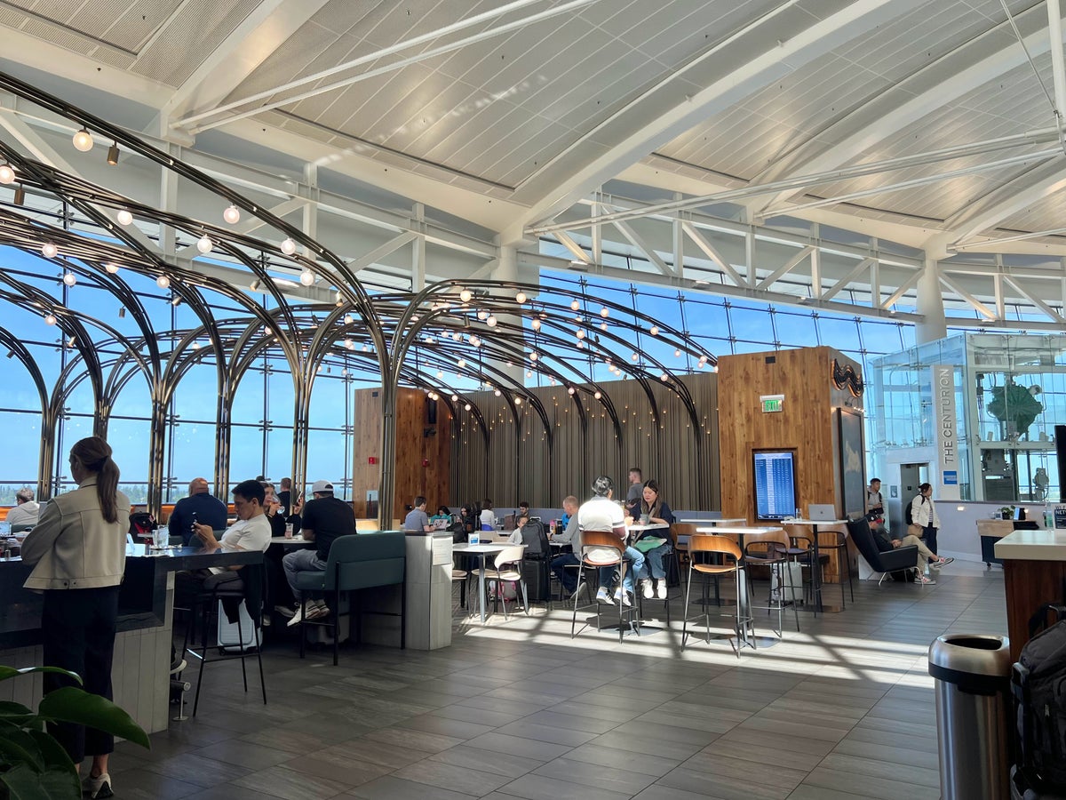 Amex Centurion Lounge at Seattle Airport