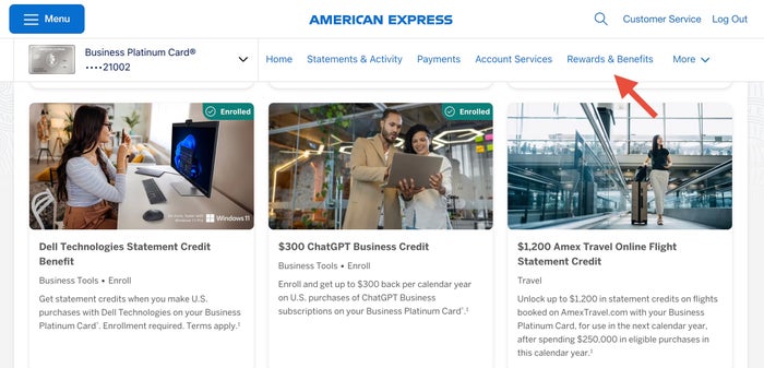Amex biz platinum reward and benefits tab Amex biz platinum reward and benefits tab