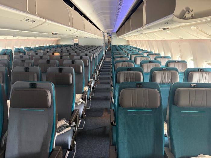 Cathay Pacific Economy Cabin