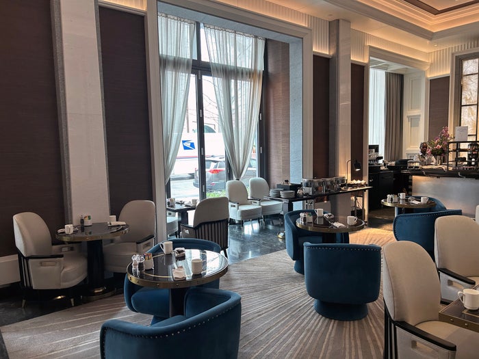 Four Seasons One Dalton Boston breakfast buffet