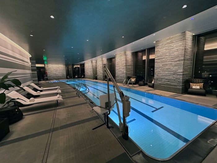 Four Seasons One Dalton Boston pool corner anglejpeg