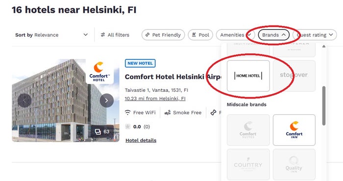 Home Hotel Search With Choice Home Hotel Search With Choice