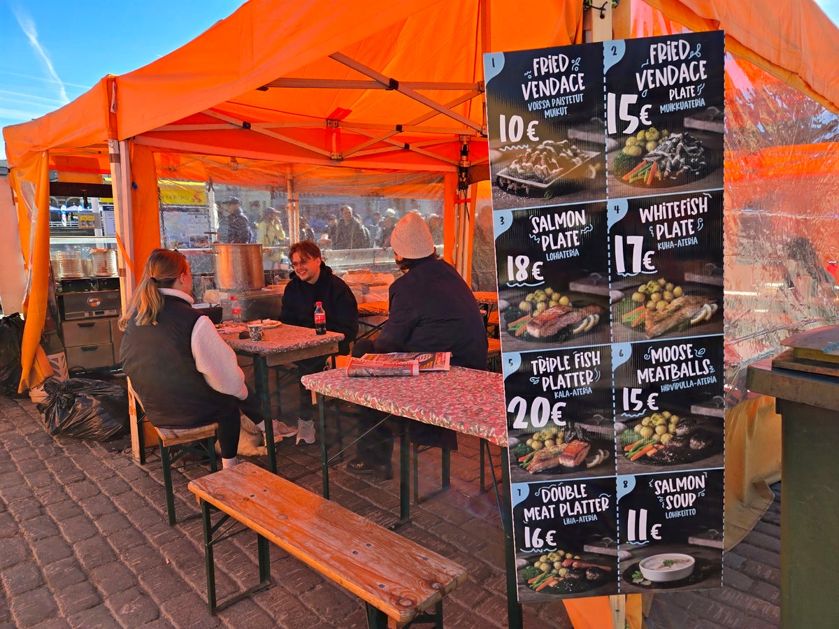 Hotel U14 Helsinki Finland Harbor Food Stalls Hotel U14 Helsinki Finland Harbor Food Stalls