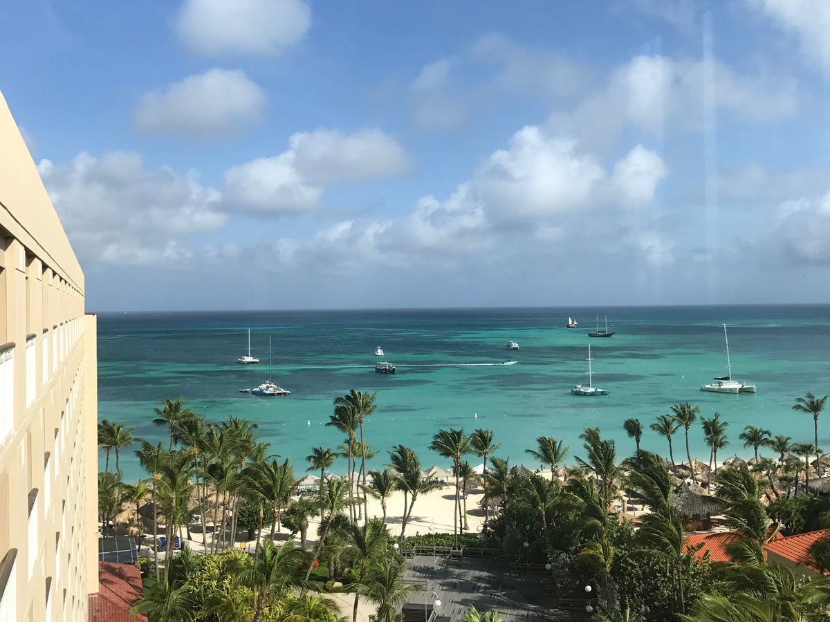 Hyatt Regency Aruba beach views