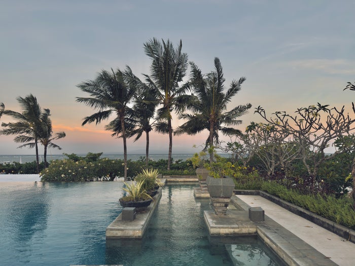 InterContinental Bali Sanur Resort sunset lounging