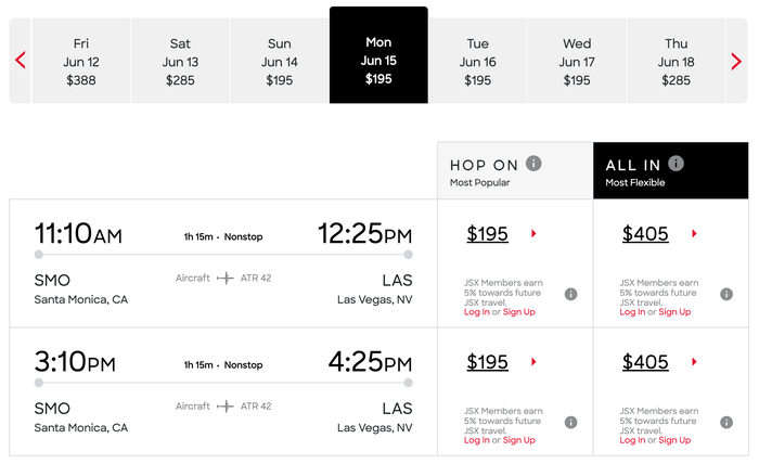 JSX sale Santa Monica Las Vegas JSX sale Santa Monica Las Vegas