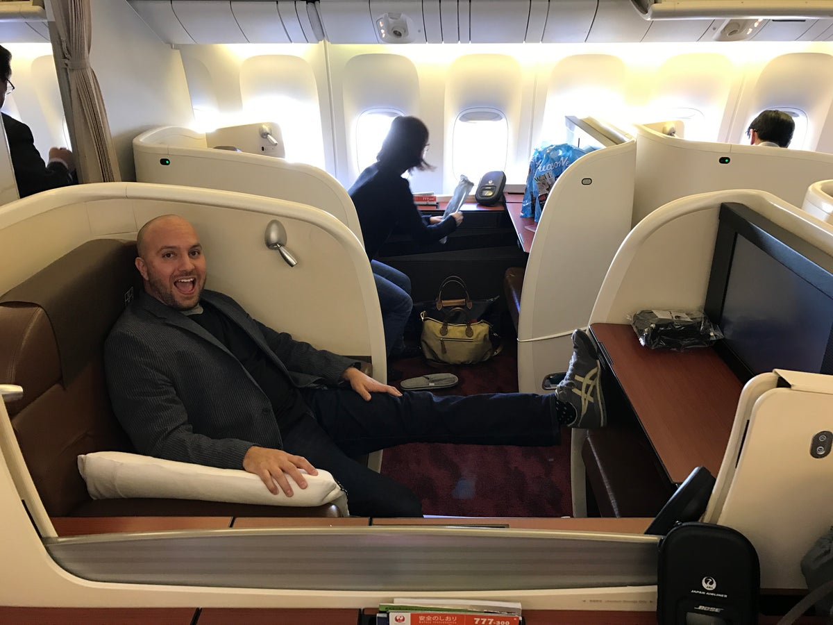 Japan Airlines 777 First Class