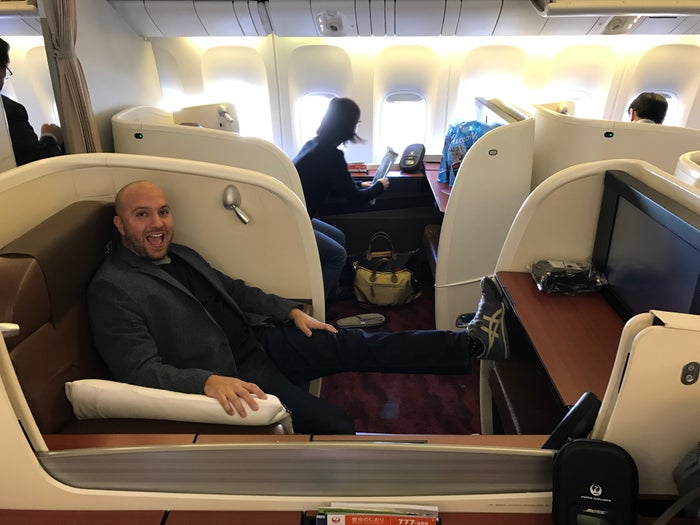 Japan Airlines 777 First Class Japan Airlines 777 First Class