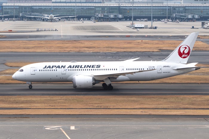 Japan Airlines 787 Tokyo