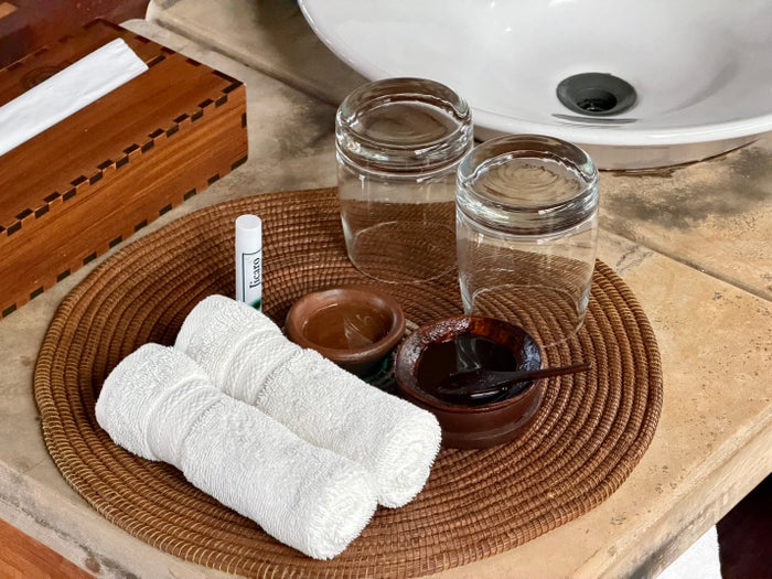 Jicaro Island room coffee facial