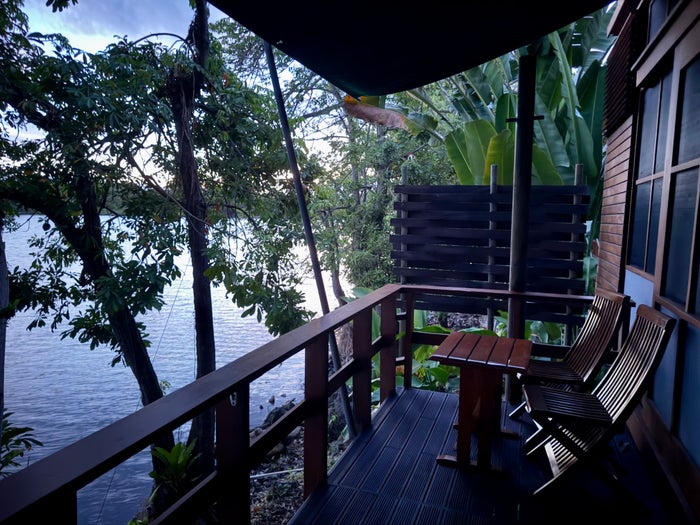 Jicaro Island room veranda