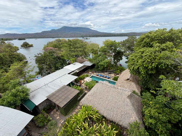 Jicaro Island view from the top of the tower