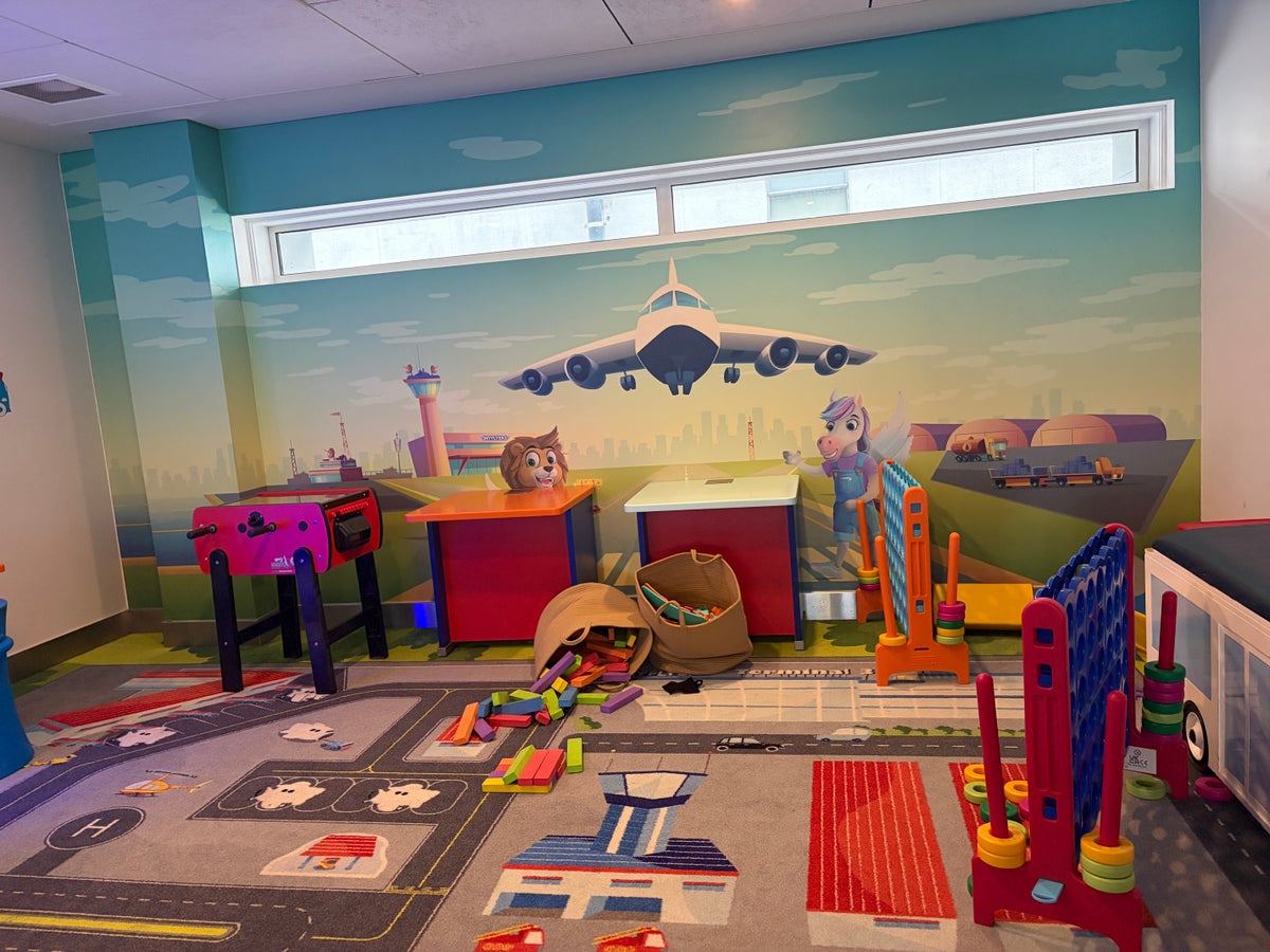 Playroom BA Galleries Club Lounge T3 Heathrow Airport
