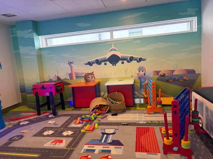 Playroom BA Galleries Club Lounge T3 Heathrow Airport