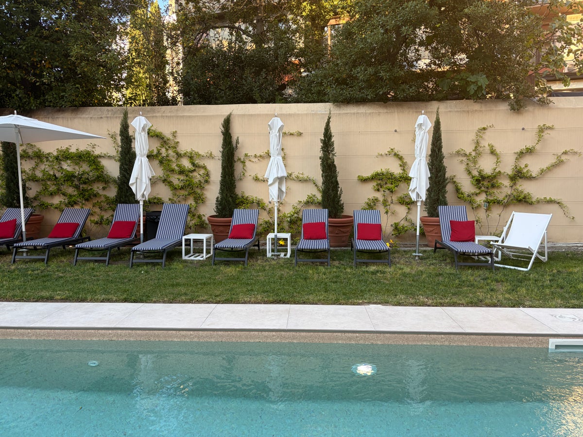 Pool at the Hotel Indigo Florence