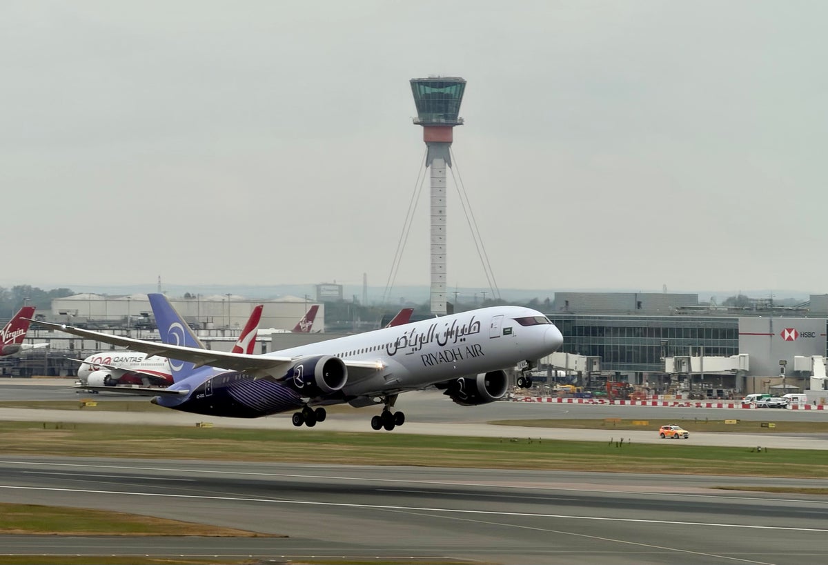 Riyadh Air ex Oman Air aircraft