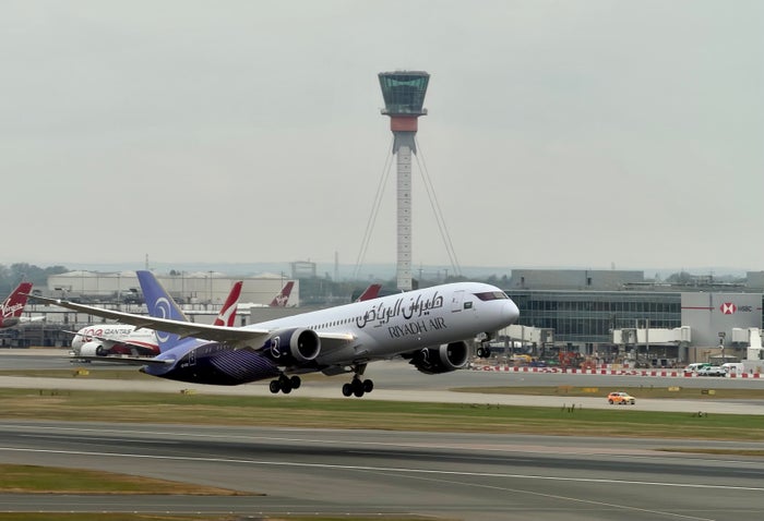 Riyadh Air ex Oman Air aircraft