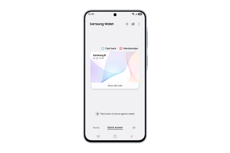 Samsung Wallet CLEAR Samsung Wallet CLEAR