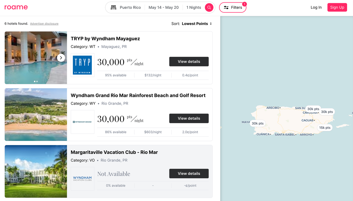 Roame Wyndham Search Results