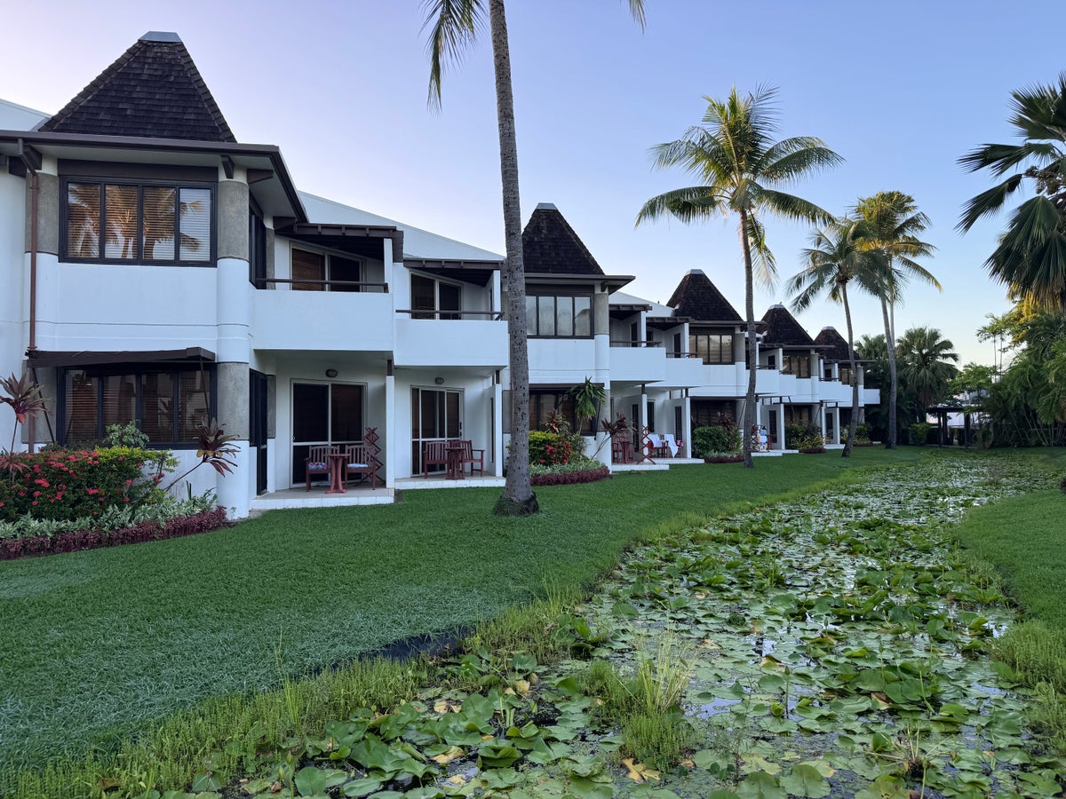 Sheraton Denarau Villas near lilypads
