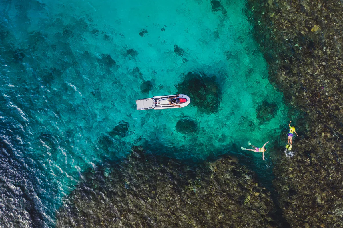 Sheraton Tokoriki Island reef snorkeling