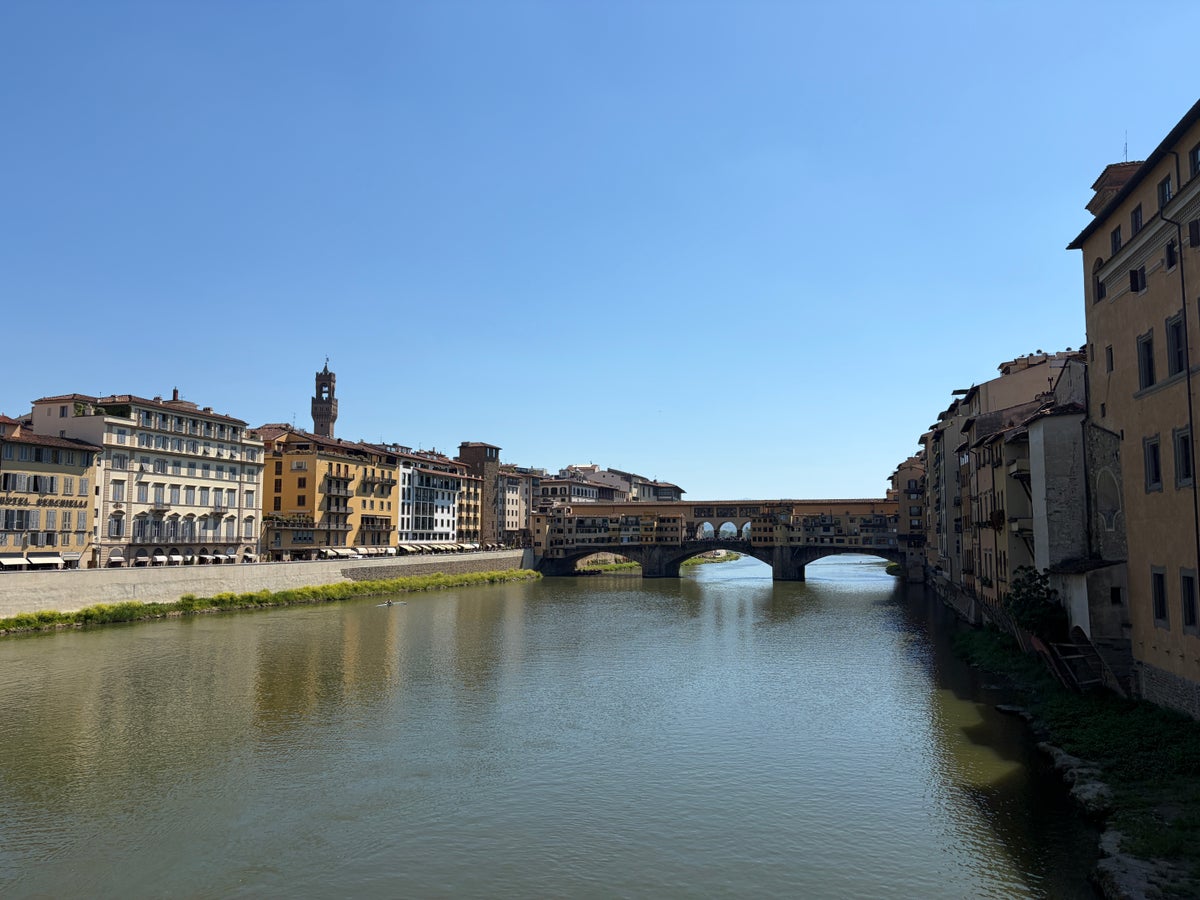 The River Arno in Florence The River Arno in Florence