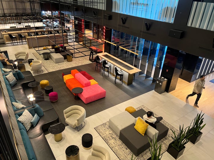 W Montreal lobby and lounge