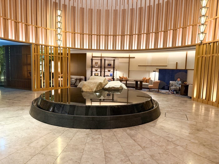 Waldorf Astoria Osaka Lobby Water Feature