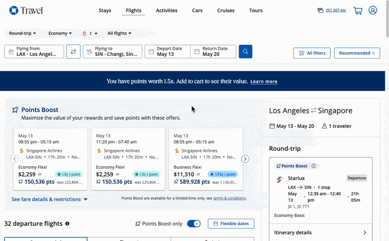 Points Path Chase Travel 