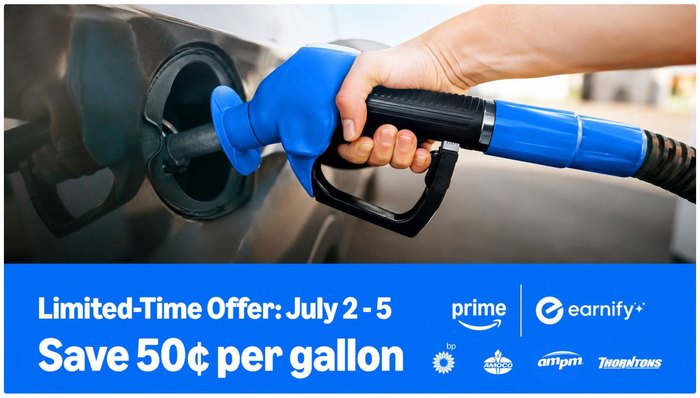 Amazon 50 cents discount July 2 5 2026