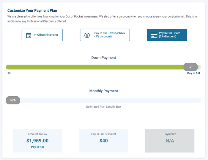 Braces payment plan Braces payment plan