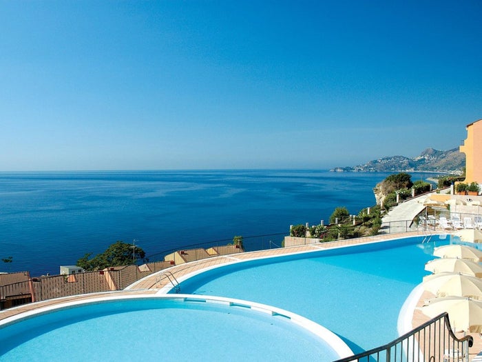 Capo dei Greci hotel pool views