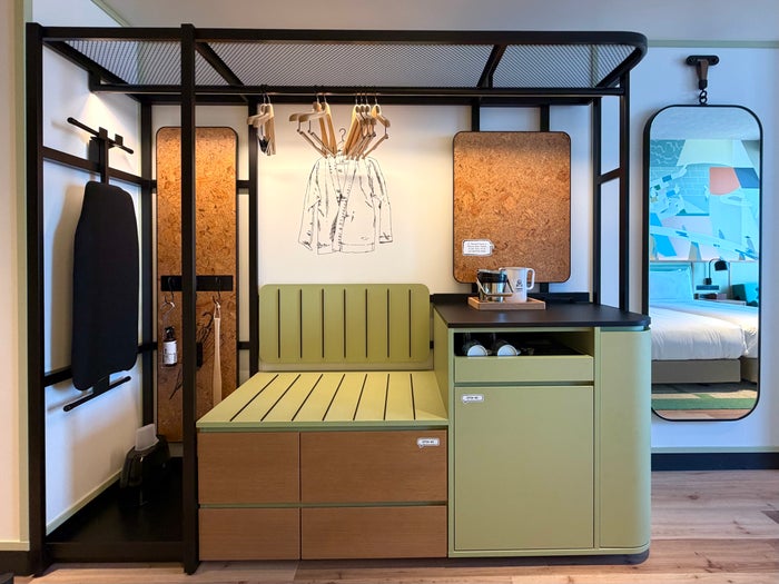 Caption by Hyatt Kabutocho Tokyo room storage