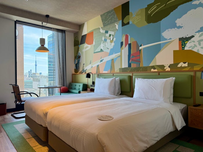 Caption by Hyatt Kabutocho Tokyo room with beds