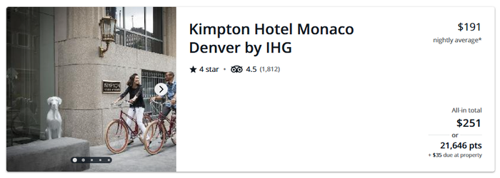 Chase travel portal 2 Chase Travel hotel in Denver