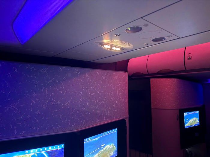 China Airlines Airbus A321neo business class cabin lighting China Airlines Airbus A321neo business class cabin lighting