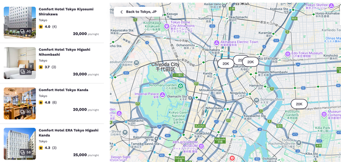 Choice Hotels devaluation Tokyo hotels Choice Hotels devaluation Tokyo hotels