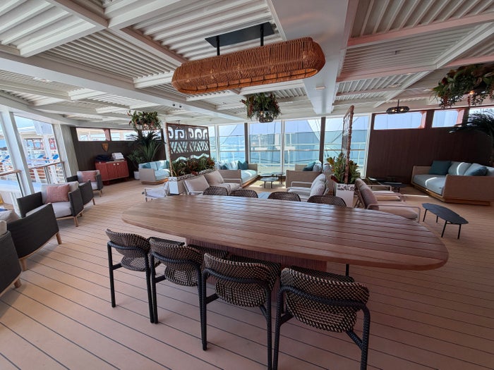 Disney Magic Concierge Outdoor Seating