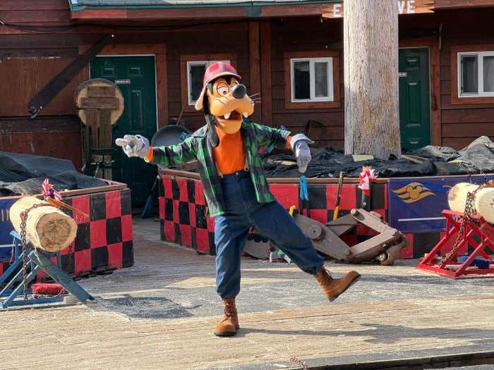 Disney Magic Lumberjack Show in Ketchikan