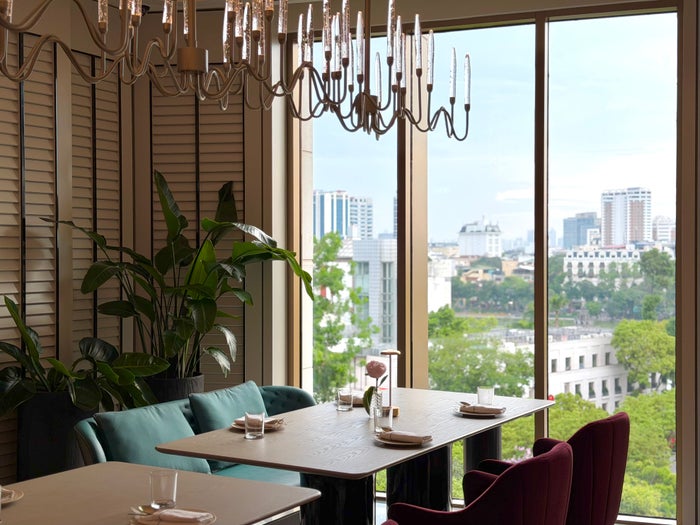 Fairmont Hanoi Gold Lounge view