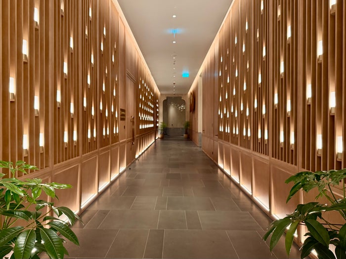 Fairmont Hanoi gym and spa entrance