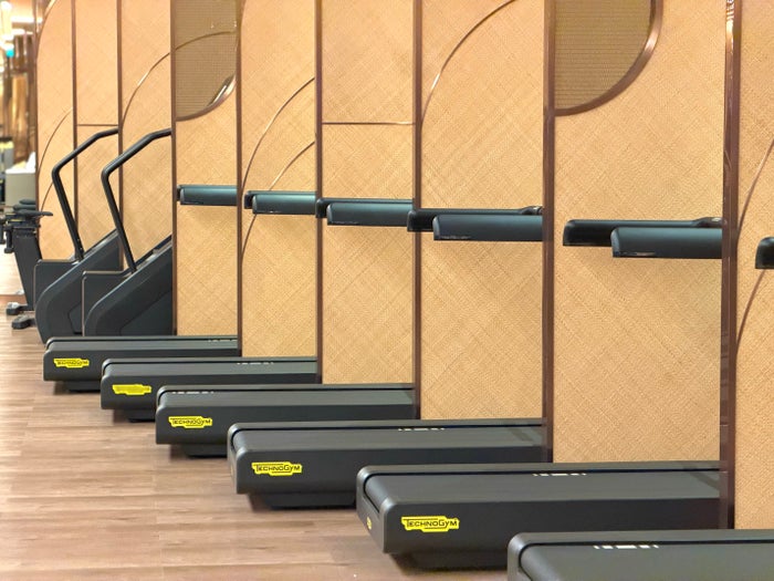 Fairmont Hanoi gym treadmills