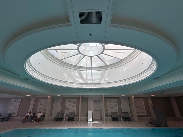 Four Season Chicago pool skylight