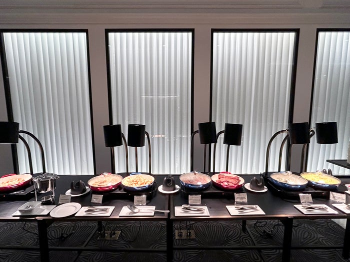 Four Seasons Chicago Adorn buffet hot dishes