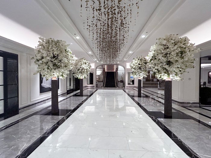 Four Seasons Chicago seventh floor lobby entrance