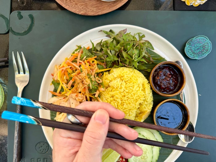 Four Seasons The Nam Hai La Sen Vietnamese chicken