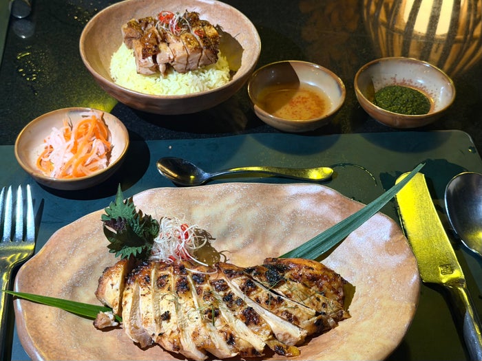 Four Seasons The Nam Hai La Sen chicken