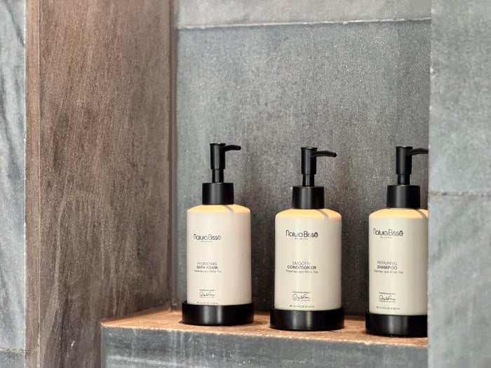 Four Seasons The Nam Hai Natura Bisse shower products