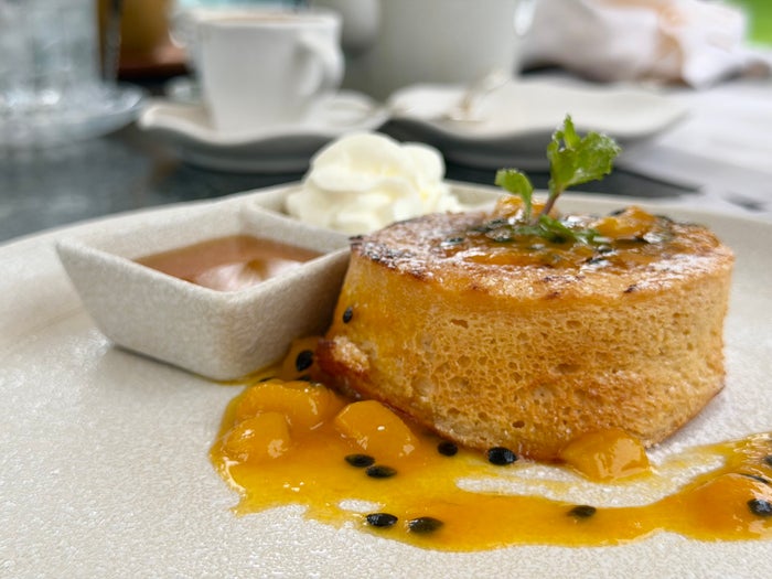 Four Seasons The Nam Hai breakfast pancake